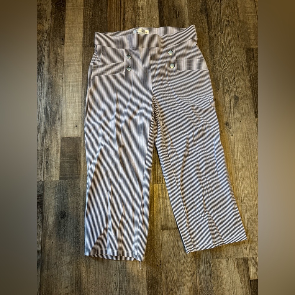Striped Capris